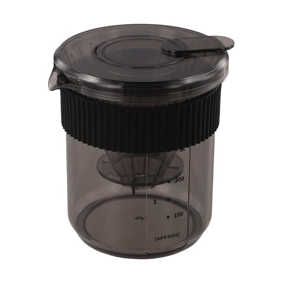 Lumkix 3 In 1 Coffee Maker With Scale for Travel Camping Borosilicate Glass Pot