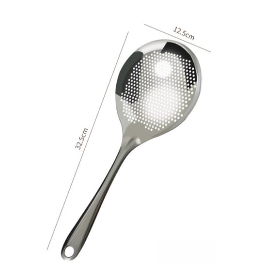 Lumkix 316L Stainless Steel Skimmer Strainer for Soup Frying Boiling Filter mesh