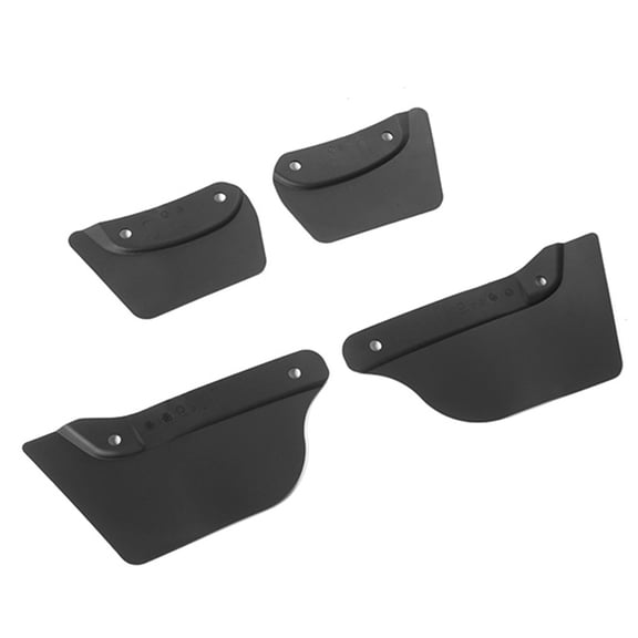 Lumkix 4PCS TPE Mud Flaps for Tesla Model 3 2017-2024, Front Rear Splash Guards, Black Hidden Design