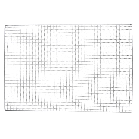 Lumkix Heavy Duty Barbecue Grid Galvanized Iron for Fish Meat Vegetable Cooking Sizes