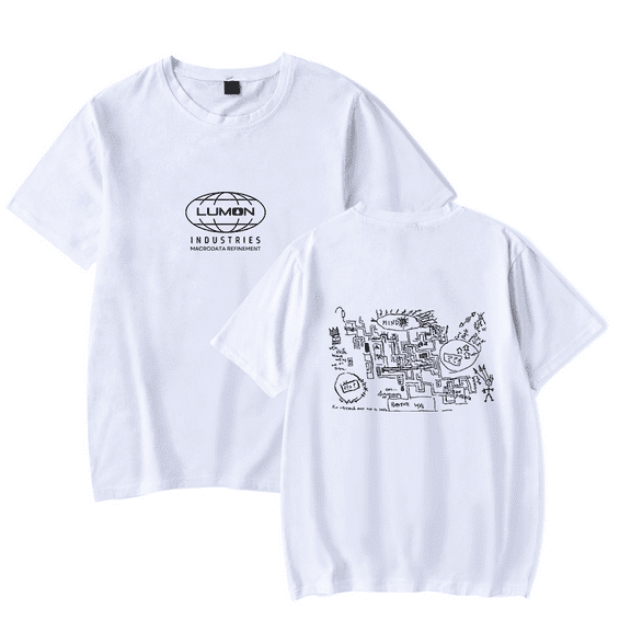Lumon Merch T-Shirt TV Series Lumon Map Tees T Shirts Short Sleeve Unisex Crewneck Men Women Tops