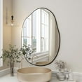 thumbnail image 1 of Lumora 32" x 24.5" Irregular Mirror Bathroom Wall Mirror Wall-Mounted, 1 of 4