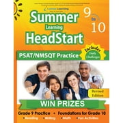 Summer Learning HeadStart PSAT/NMSQT Practice for Grade 9 to 10, Revised Edition Paperback