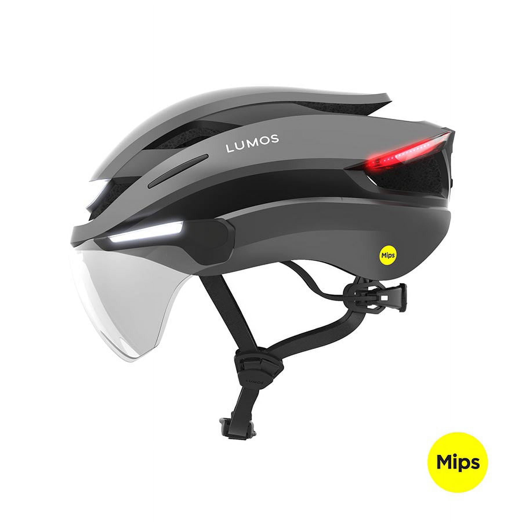 Lumos Ultra E-Bike MIPS Helmet, ML, 54 - 61cm, Gunmetal - Walmart.com