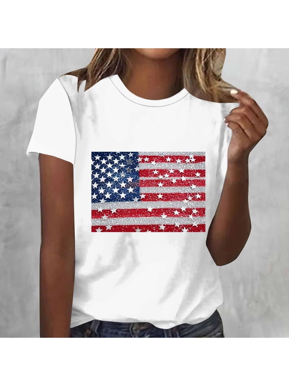 Summer Plain Short Shirt Sleeved Womens Casual T-Shirt Top Relaxed Crew Neck T-Shirt White Size L