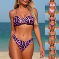 thumbnail image 1 of Lumosvexa Women Bathing Suits for Womens 2 Piece Swimsuit Comfortable Straps Swimwear Purple Size XL, 1 of 8