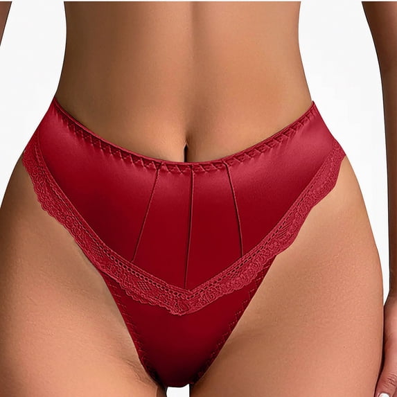 Lumosvexa Women's Low Waist Lace Briefs Soft Comfortable Trendy Cute Lightweight Daily Casual Underpants XL