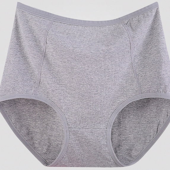 Lumosvexa Women's Plus Size Briefs Comfortable High Waist Soft Cotton Daily Shorts Panties 5XL