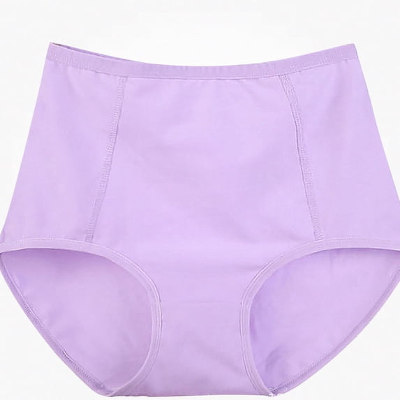 Lumosvexa Women's Plus Size Briefs Comfortable High Waist Soft Cotton Daily Shorts Panties XL