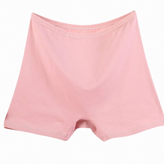 Lumosvexa Women's Plus Size Briefs High Waist Stretch Breathable Soft Comfortable Daily Home Triangle Panties Pink 4XL