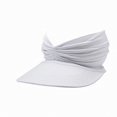 thumbnail image 1 of Lumosvexa Women's Sun Visor Hollow Top Adjustable Soft Comfort Sun Protection Summer Beach Sports Hat, 1 of 6