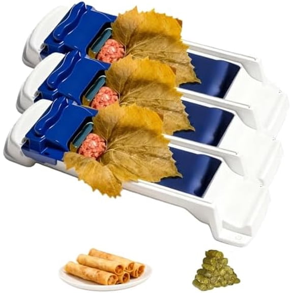 Lumpia Roller Machine, Manual Spring Roll Maker Tool for Easy Rolling, Multifunctional Kitchen Rolling Device for Lumpia, Egg Rolls, Sushi and Stuffed Wraps