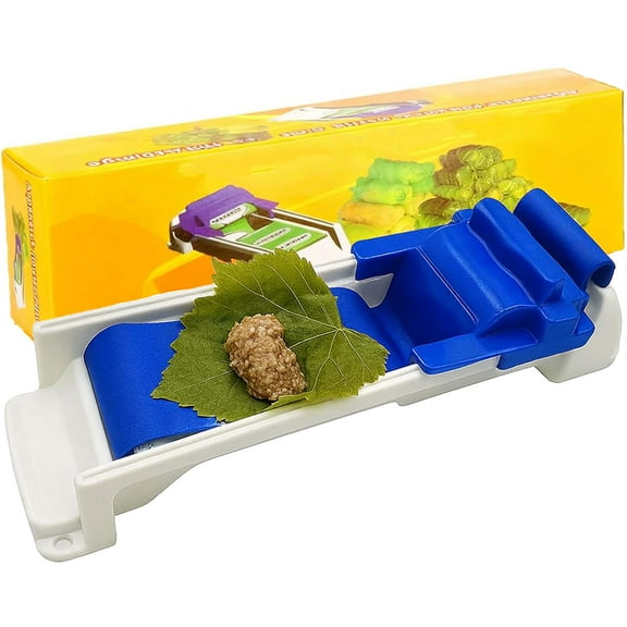 Lumpia Roller Machine – Multi-functional DIY Tool for Eggroll Wrappers, Grape & Cabbage Leaves (Vegetable/Meat)