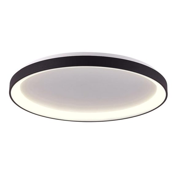 Lumpure Lighting Alaska 1 LED Flush Mount, Black