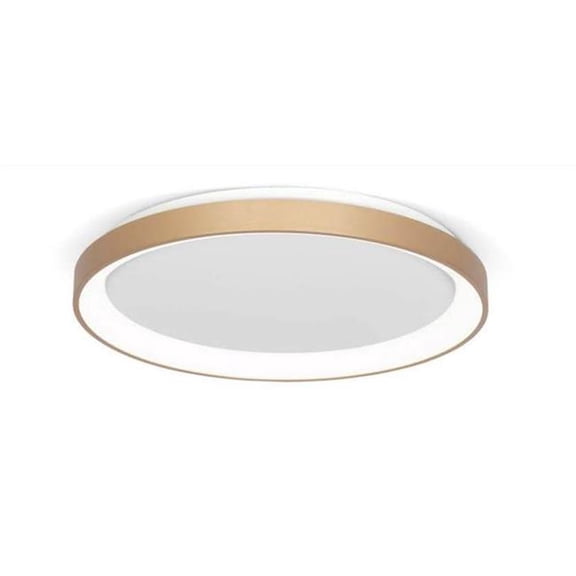 Lumpure Lighting  Alaska Flush Mount LED, Brush Gold