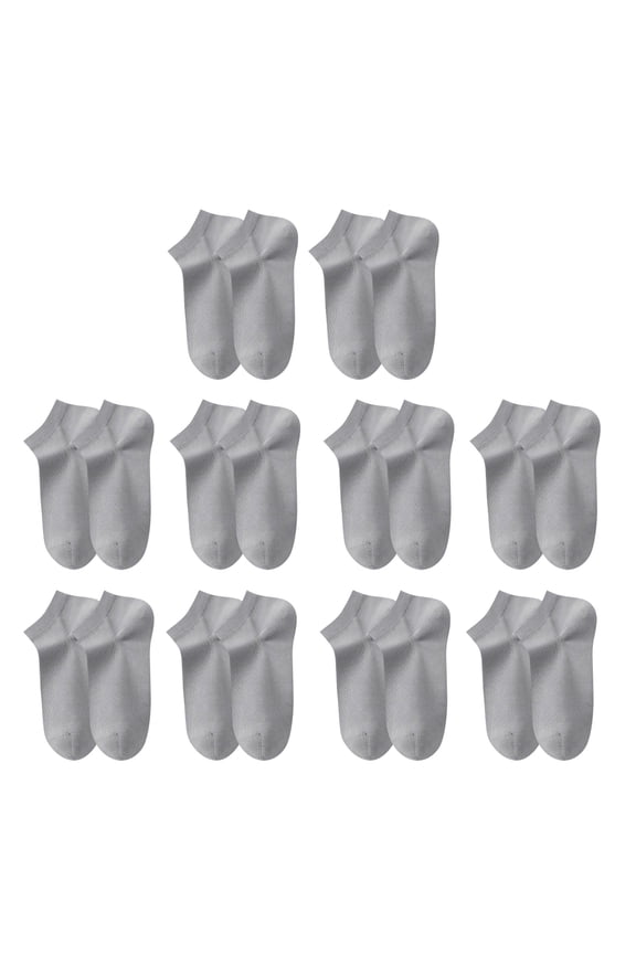 10 Pairs Disposable Compressed Socks Ankle Socks Thin Athletic Running Middle Cut Socks Male And Female A M