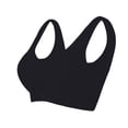 thumbnail image 1 of Lumtrix Breathable Anti-Sagging Sports Bra for Women Plus Size Wireless Full Coverage Bras with Mesh Black 36, 1 of 4