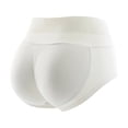 thumbnail image 1 of Lumtrix Butt Lifting Underwear For Women Padded Underwear Seamless Booty Pads Enhancer Shapewear Fashion Panty Short White S, 1 of 2