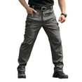 thumbnail image 1 of Lumtrix Cargo Pants For Men Construction Hiking Work Pants Lightweight Breathable Travel Pant With Multi Pockets Gray M, 1 of 7