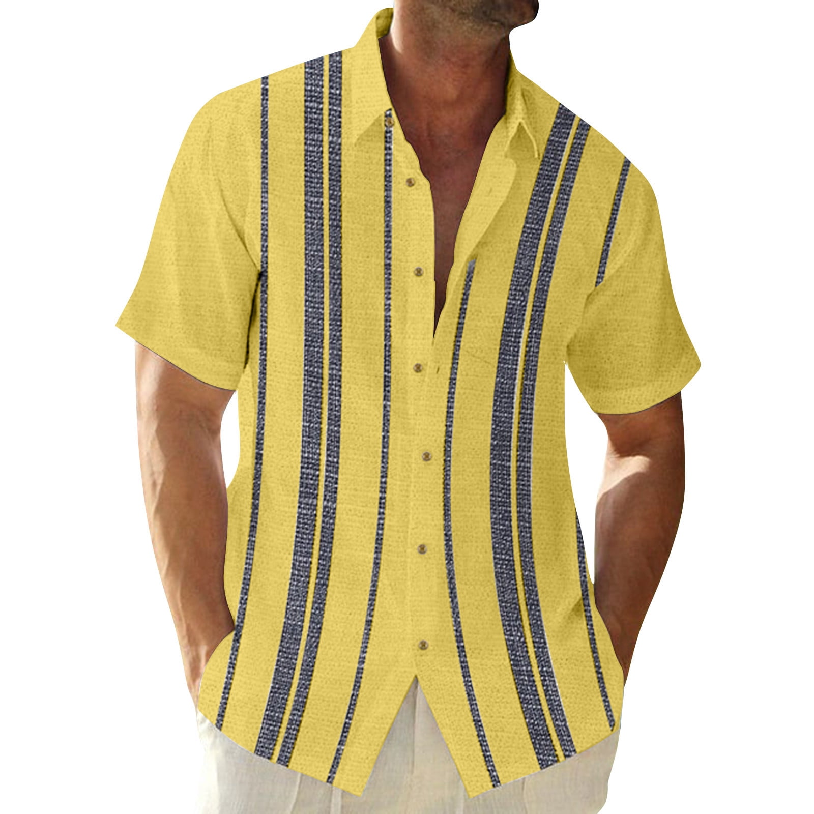 Mexican Baja Print Men's Short Sleeve Shirt