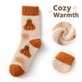thumbnail image 1 of Lumtrix Fuzzy Socks For Women Men Cozy Winter Fluffy Slipper Socks Fall Soft Plush Warm Thick Socks For Sleeping, Lounge & Home Wear, Cute Thanksgiving Holiday Gifts C One Size, 1 of 4