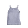 thumbnail image 1 of Lumtrix Girls Spaghetti Strap Basic Round Neck No Pads Camisole Undershirts Tank Tops Breathable Stretchy Multi-Color Gray 110, 1 of 2