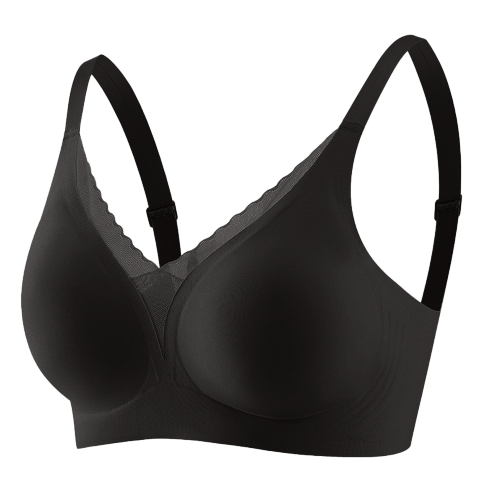 Lumtrix Jelly Bras for Women Seamless Powerful Push Up Wireless Bra ...