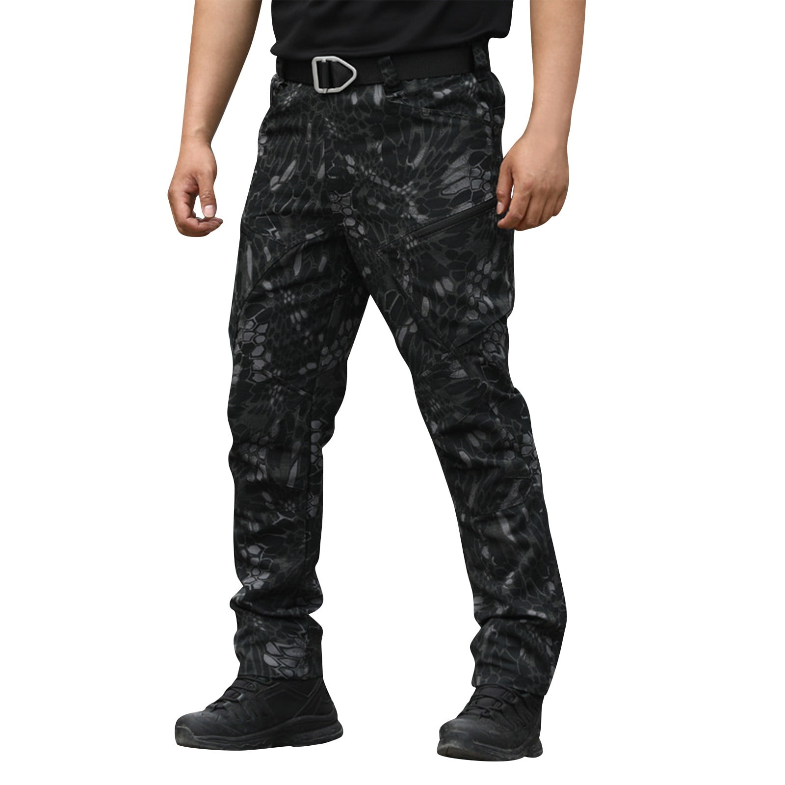 Lumtrix Men's Hiking Tactical Pants Lightweight Stretch Military Combat ...