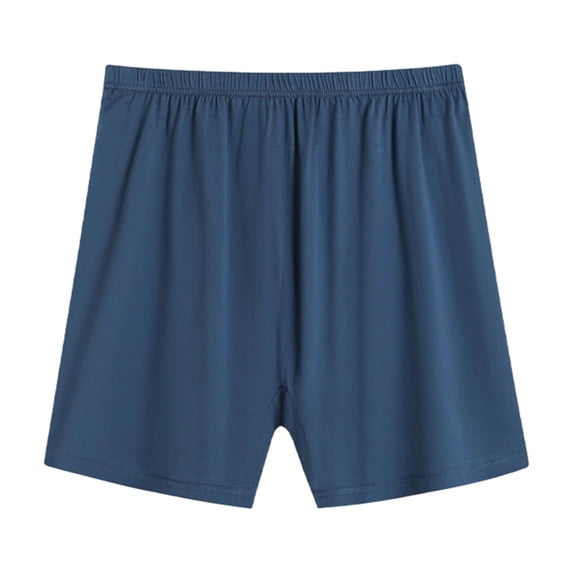 Lumtrix Mens Big And Tall Elastic Boxers Underwear Soft Lightweight Breathable Loose Fit Shorts Gray 6XL