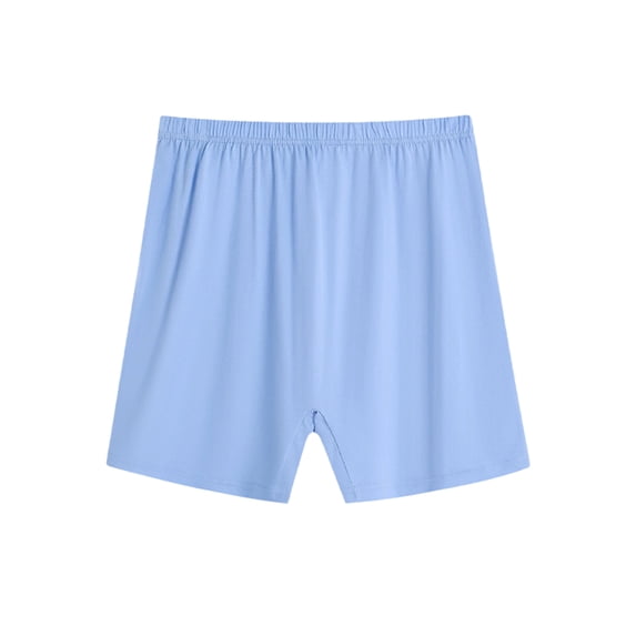 Lumtrix Mens Boxer Briefs Durable Comfortable Shorts Loose Fit Comfortable Lightweight Ultra-Soft Men'S Underwear Light Blue 5XL