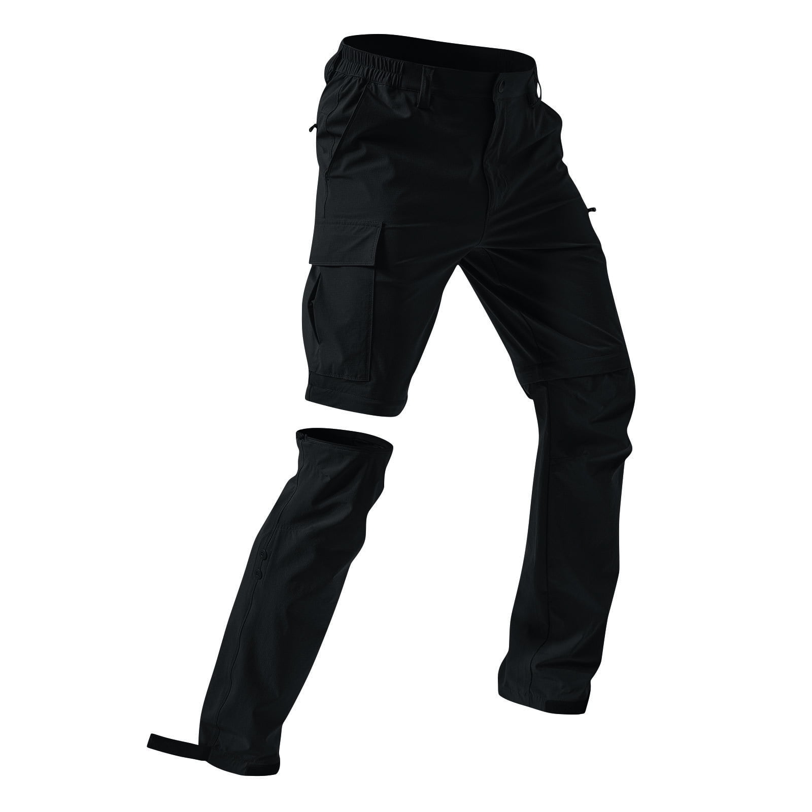 Lumtrix Mens Hiking Pants Convertible Lightweight Zip Off Fishing ...