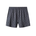 thumbnail image 1 of Lumtrix Soft Underwear Mens Boxer Shorts Loose Breathable Soft Comfortable Lightweight Boxers For Men Dark Gray 5XL, 1 of 2