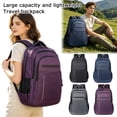 thumbnail image 1 of Lumtrix Travel Backpack For Women, Expandable Laptop Backpack Computer Bag, College Business Daypack College Gift For Teens Adults Gray, 1 of 6