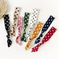 thumbnail image 1 of Lumtrix Womens Long Skinny Polka Dot Scarves 33 In Trendy Scarf for Neck Handbag Hair Accessories Vintage Party Navy One Size, 1 of 4