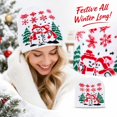 thumbnail image 1 of Lumtrix Womens Winter Beanie Hat For Women Winter Warm Knit Hats Soft Stretchy Caps Cute Pattern Outdoor Caps A One Size, 1 of 4
