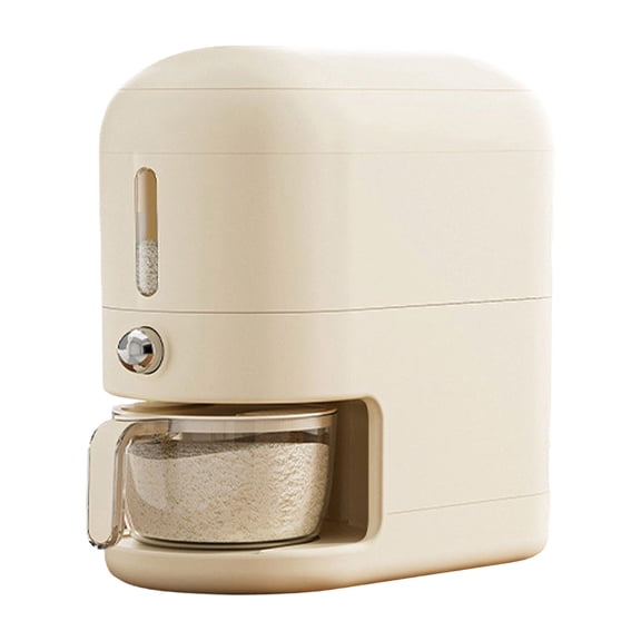 Lumxatz Airtight Rice Storage Container with Pest Proof Seal, Large Capacity Kitchen Canister for Flour, Cereal and Dry Goods, Long Term Pantry Organizer A