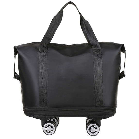 Lumxatz Expandable Luggage Bag with 360° Wheels, Extra Large Capacity with Wet and Dry Separation for Business Trips, Gym and Travel B