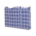 thumbnail image 1 of Lumxatz Extra Large Red White Blue Woven Moving Bag, Thickened Packing Storage Bag for Luggage and Travel, Heavy Duty Laundry Bag with Sturdy Handles for Moving and Home Storage C, 1 of 8
