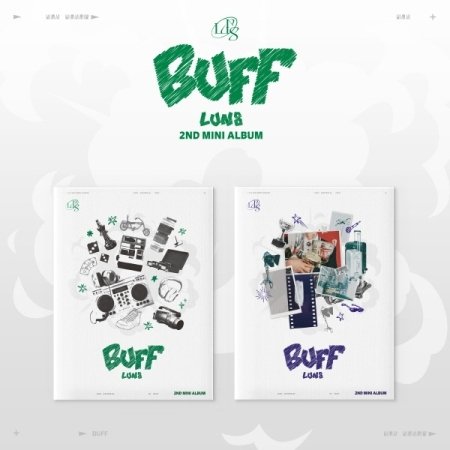 Lun8 - Buff - Random Cover - incl. 84pg Photobook, Folded Poster Photocard, Unit Photocard + More - Music & Performance - CD