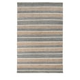 thumbnail image 1 of Luna 8 x 10 Area Rug Handwoven Wool Stripes Natural and Gray Jute Cotton- Saltoro Sherpi, 1 of 5