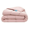 thumbnail image 1 of Luna Adult Cotton Weighted Blanket, 80 x 60 Inch, 20 Pounds, Pink, Queen, 1 of 7