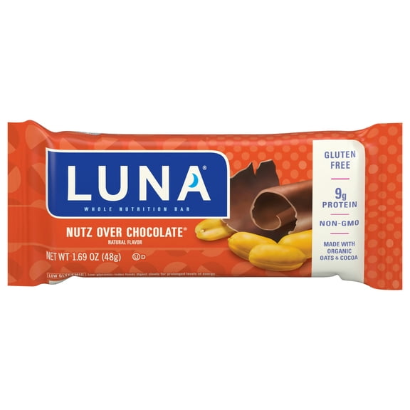 Luna Bar Nutz Chocolate 1.7 oz (Pack Of 15)