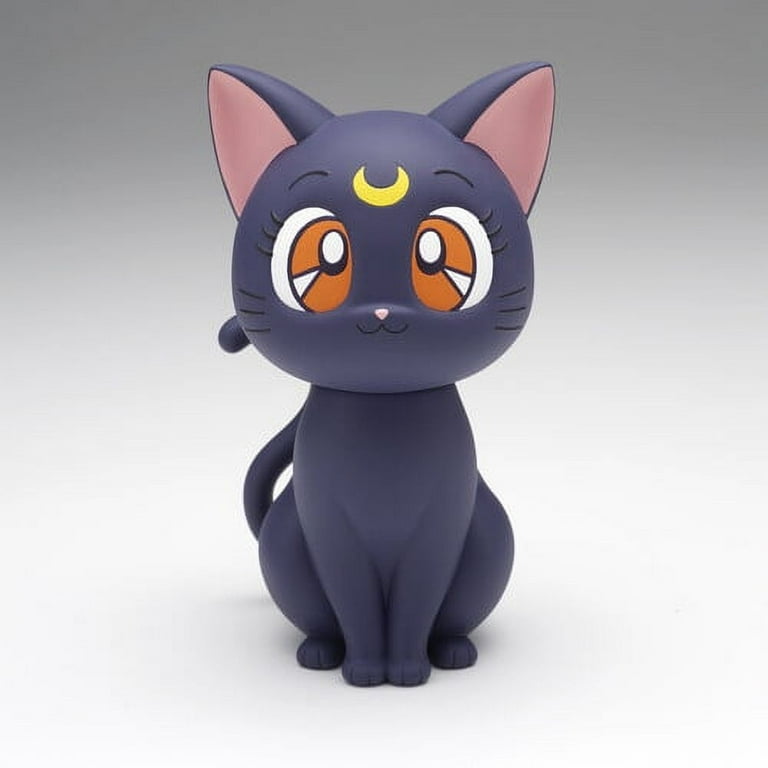Luna Cat Sailor Moon Sofvimates Figure Banpresto 18619