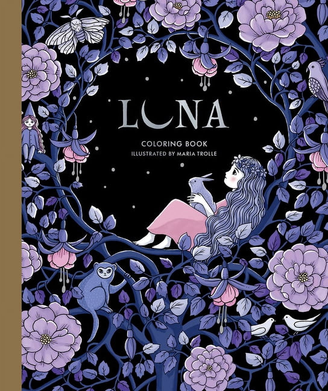 Luna Coloring Book, (Hardcover) - Walmart.com