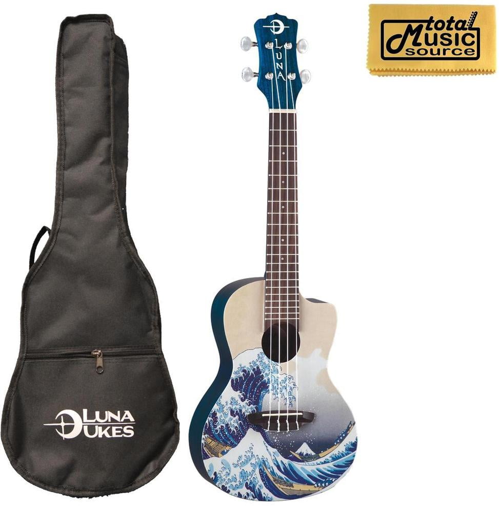 【美品】LUNA UKE TRIBAL6 ルナ ミニギター アメリカ LUNA GUITARS ( ルナギターズ ) Uke Starry Night Soprano w