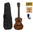 thumbnail image 1 of Luna Guitars Concert Ukulele UKE CORAL,Solid Mahogany, Soft Case Bundle, 1 of 2