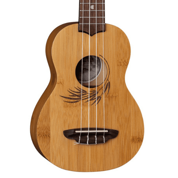 Luna Guitars Uke Bamboo Soprano Ukulele