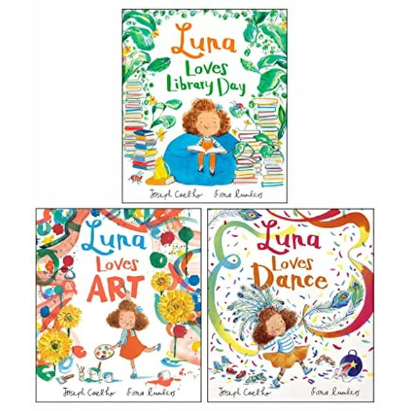 Luna Loves Series By Joseph Coelho: 3 Books Collection Set - Ages 2-6 - Paperback