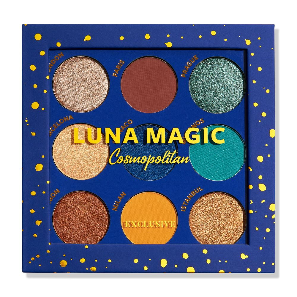 Luna Magic Cosmopolitan Shadow Palette, 9 Colors