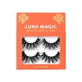 thumbnail image 1 of LUNA MAGIC Faux Mink False Eyelashes, Love Amor, Black, 2 Pair, 1 of 9